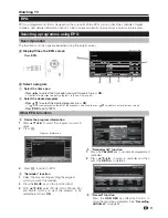 Предварительный просмотр 13 страницы Sharp Aquos LC-40LE540E Operation Manual