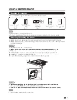 Предварительный просмотр 9 страницы Sharp Aquos LC-40LE550U Operation Manual