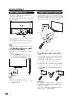 Предварительный просмотр 10 страницы Sharp Aquos LC-40LE550U Operation Manual