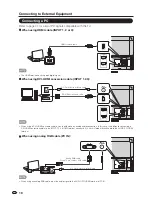 Предварительный просмотр 20 страницы Sharp Aquos LC-40LE550U Operation Manual