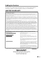 Предварительный просмотр 45 страницы Sharp Aquos LC-40LE550U Operation Manual