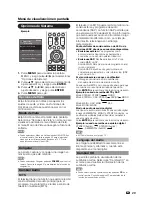 Предварительный просмотр 75 страницы Sharp Aquos LC-40LE550U Operation Manual