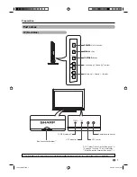 Предварительный просмотр 9 страницы Sharp Aquos LC-40LE700X Operation Manual