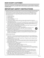 Preview for 4 page of Sharp AQUOS LC-40LE810UN Operation Manual