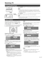 Preview for 18 page of Sharp AQUOS LC-40LE810UN Operation Manual