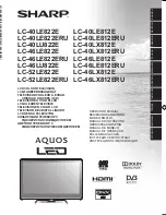 Sharp AQUOS LC-40LE812E Operation Manual preview