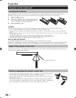 Предварительный просмотр 10 страницы Sharp AQUOS LC-40LE812E Operation Manual