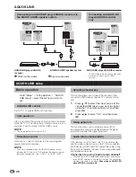 Предварительный просмотр 30 страницы Sharp AQUOS LC-40LE814E Operation Manual