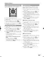 Preview for 69 page of Sharp AQUOS LC-40LE830U (French) Mode D'Emploi