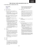 Preview for 21 page of Sharp Aquos LC-40LU630E Service Manual