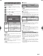 Preview for 64 page of Sharp AQUOS LC-40LX530H Operation Manual