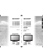 Sharp AQUOS LC-42A85M Operation Manual предпросмотр