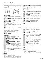 Preview for 25 page of Sharp Aquos LC-42D~43U Operation Manual