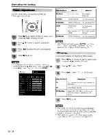 Preview for 28 page of Sharp Aquos LC-42D~43U Operation Manual