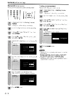 Preview for 44 page of Sharp Aquos LC-42D~43U Operation Manual