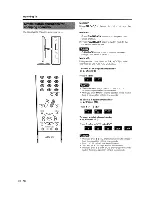 Предварительный просмотр 19 страницы Sharp AQUOS LC-42D64U Operation Manual