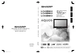 Sharp Aquos LC-42D64UA Operation Manual preview