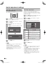 Preview for 34 page of Sharp Aquos LC-42D64UA Operation Manual