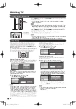 Preview for 16 page of Sharp AQUOS LC-42D65U Operation Manual