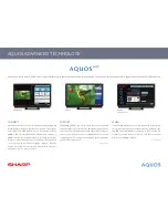 Предварительный просмотр 4 страницы Sharp AQUOS LC-42D65U Specifications