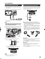 Предварительный просмотр 9 страницы Sharp Aquos LC 42D65UT Operation Manual