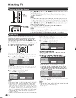 Предварительный просмотр 16 страницы Sharp Aquos LC 42D65UT Operation Manual