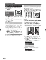 Предварительный просмотр 32 страницы Sharp Aquos LC 42D65UT Operation Manual