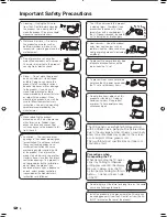 Предварительный просмотр 6 страницы Sharp AQUOS LC-42D83M Operation Manual