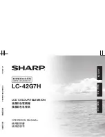 Sharp AQUOS LC-42G7H Operation Manual предпросмотр