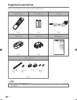 Предварительный просмотр 5 страницы Sharp AQUOS LC-42G7H Operation Manual