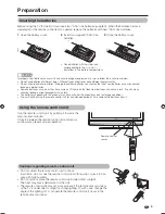 Предварительный просмотр 6 страницы Sharp AQUOS LC-42G7H Operation Manual