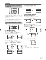 Предварительный просмотр 18 страницы Sharp AQUOS LC-42G7H Operation Manual