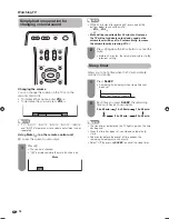 Предварительный просмотр 19 страницы Sharp AQUOS LC-42G7H Operation Manual