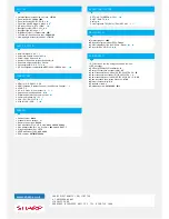 Preview for 2 page of Sharp AQUOS LC-42LE40E Specifications