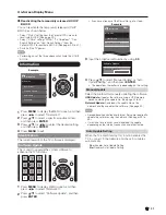 Preview for 33 page of Sharp AQUOS LC-42LE540U Operation Manual