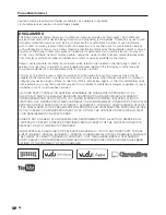 Preview for 182 page of Sharp AQUOS LC-42LE540U Operation Manual