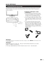 Предварительный просмотр 11 страницы Sharp Aquos LC 42SB45U Operation Manual