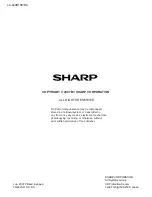 Предварительный просмотр 192 страницы Sharp AQUOS LC-42XD10E Service Manual