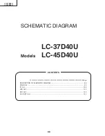 Preview for 81 page of Sharp Aquos LC 45D40U Service Manual