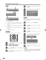 Предварительный просмотр 34 страницы Sharp Aquos LC-45GD1E Operation Manual