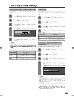 Предварительный просмотр 67 страницы Sharp Aquos LC-45GD1E Operation Manual