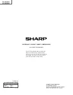 Предварительный просмотр 209 страницы Sharp Aquos LC-45GD1E Service Manual