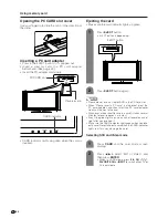 Preview for 45 page of Sharp Aquos LC 45GD4U Operation Manual