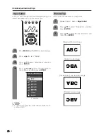 Предварительный просмотр 69 страницы Sharp Aquos LC 45GD4U Operation Manual