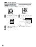 Предварительный просмотр 87 страницы Sharp Aquos LC 45GD4U Operation Manual