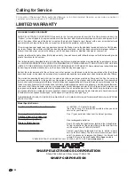 Предварительный просмотр 101 страницы Sharp Aquos LC 45GD4U Operation Manual