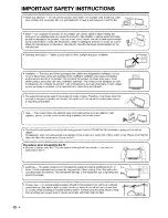 Предварительный просмотр 5 страницы Sharp Aquos LC-46D82U Operation Manual