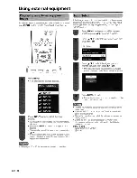 Предварительный просмотр 31 страницы Sharp Aquos LC-46D82U Operation Manual