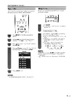 Предварительный просмотр 34 страницы Sharp Aquos LC-46D82U Operation Manual