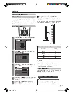 Предварительный просмотр 17 страницы Sharp Aquos LC-46D84X Operation Manual